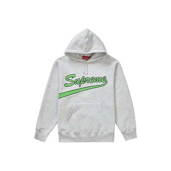 Grey Supreme Tail Hooded Sweatshirts | Supreme 373VD